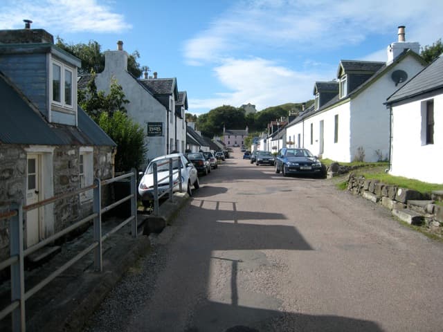 Dervaig Village et Old Byre Heritage Centre