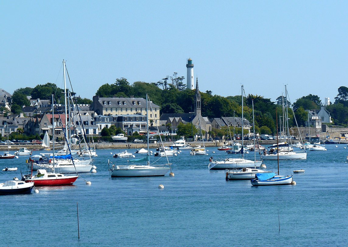 Pointe de Bénodet - vue sur l'embouchure de l'Odet