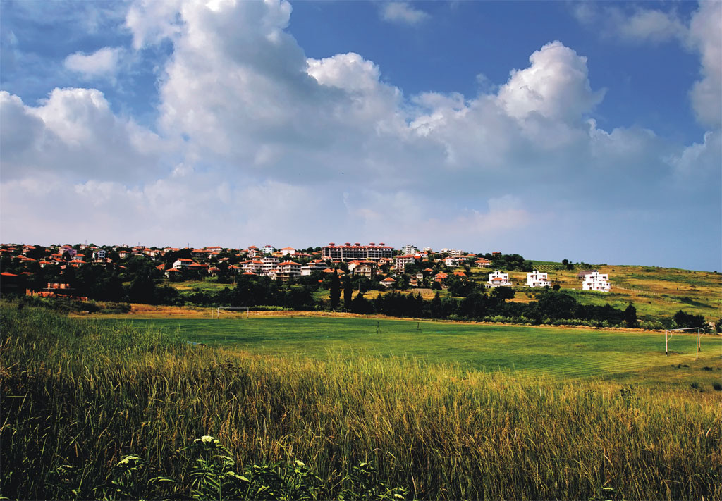 Village de Byala et falaises blanches