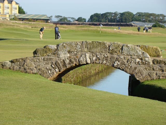 Old Course - 18th Hole Swilcan Bridge