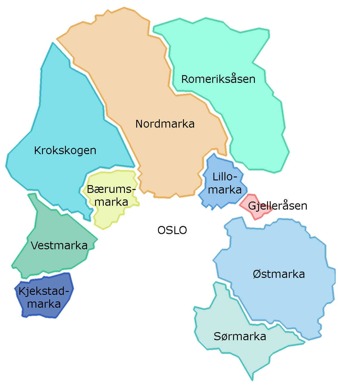 Marka — Nordmarka forêt