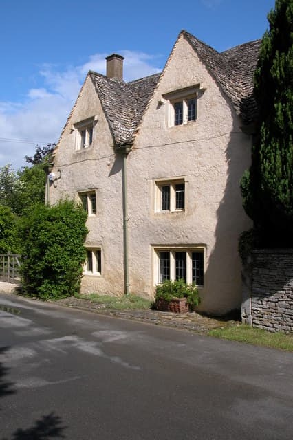 Naunton Village et moulin à foulons