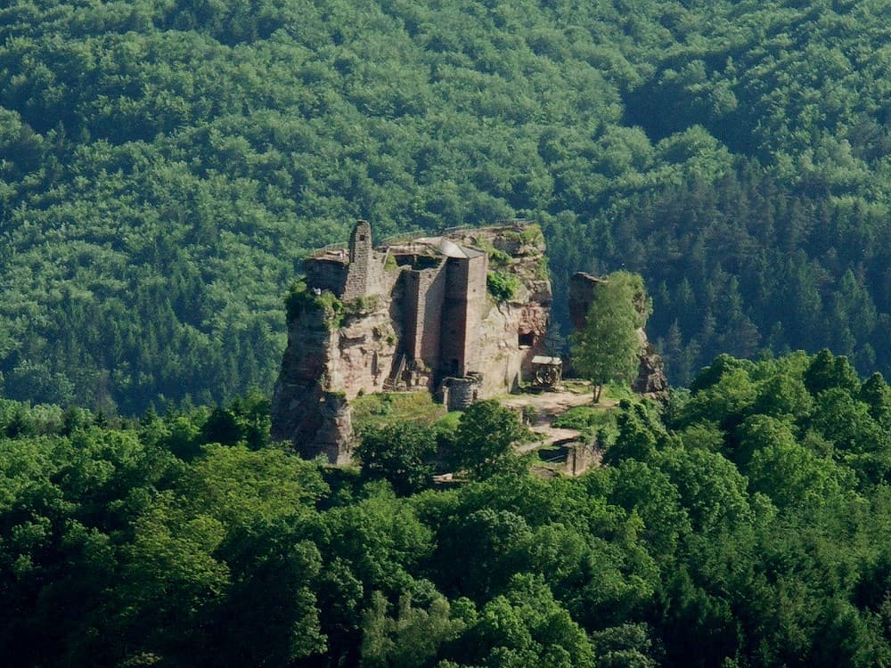 Fleckenstein - Ruinas del Castillo Fuerte (Bajo Rin)