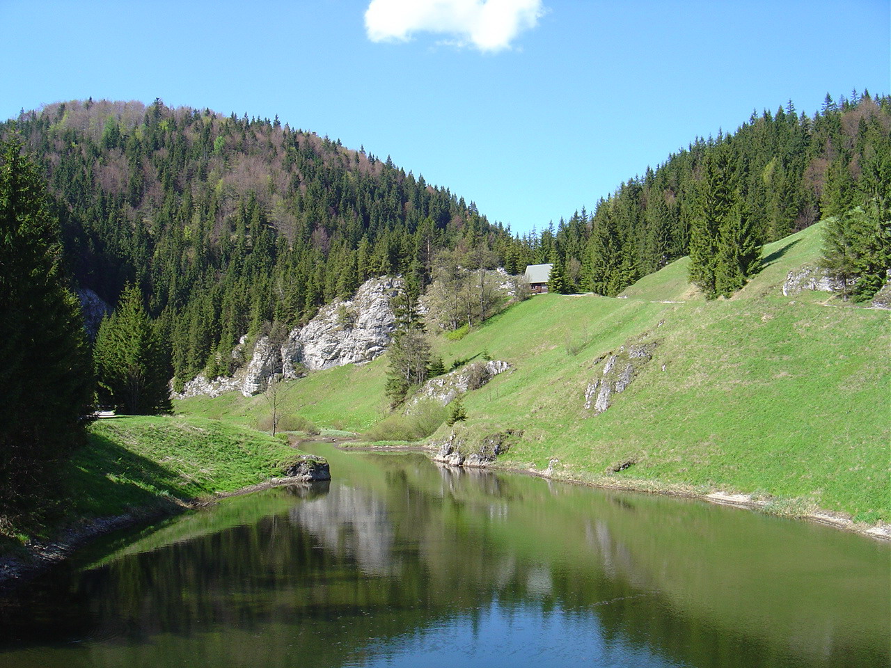 Parc National du Paradis Slovaque (Slovenský raj) — Gorge Suchá Belá
