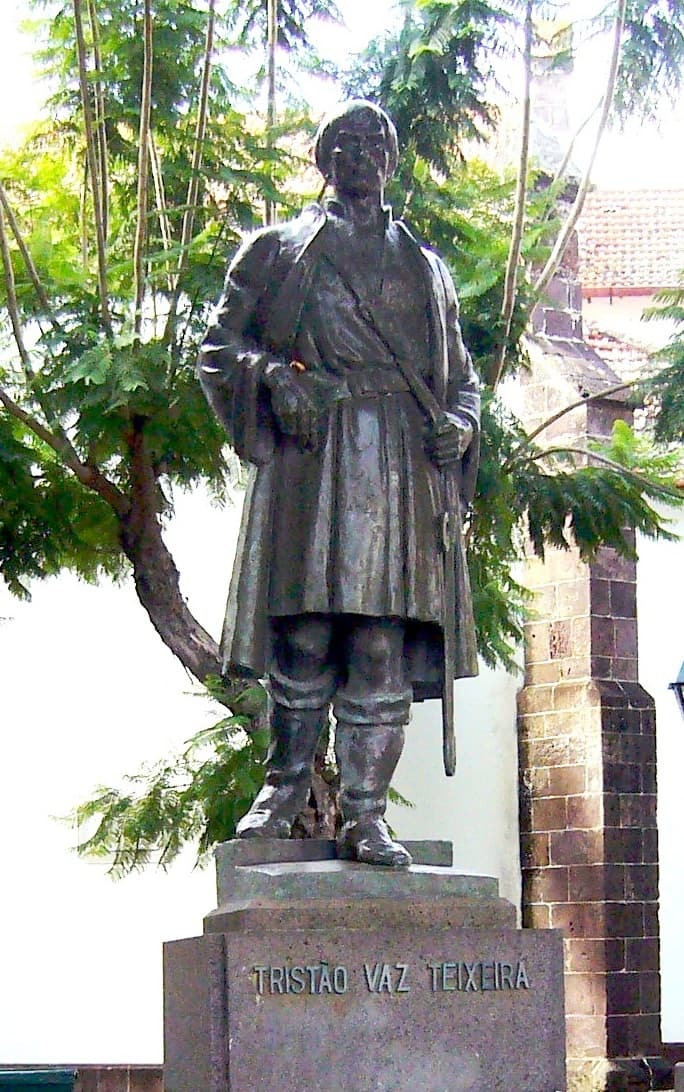 Machico - Statue de Tristão Vaz Teixeira