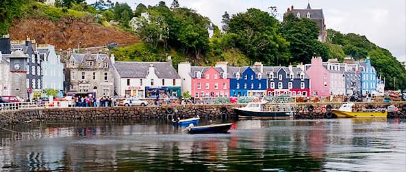 Café Mull — Tobermory depuis Oban