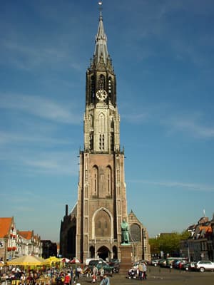 Vue depuis le clocher de la Nieuwe Kerk