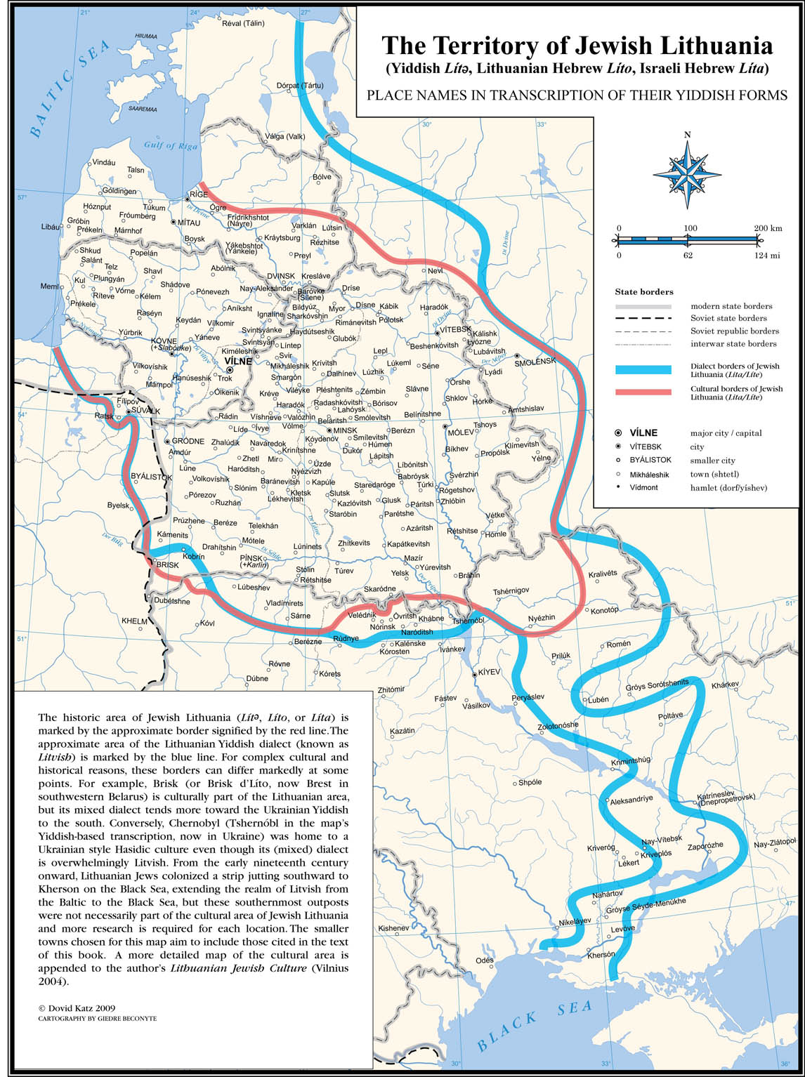 Vilnius - Quartier juif et rue Pylimo