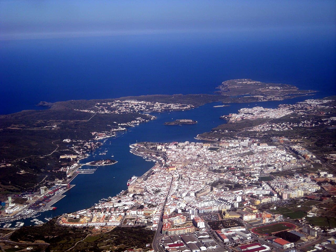 Kayak au Port de Maó