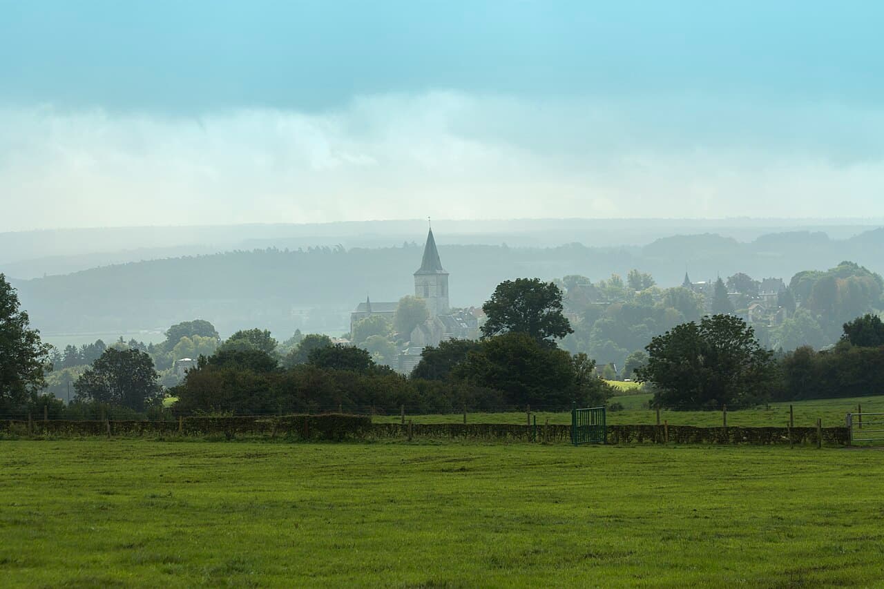 Vue depuis le Pont du Viaduc de Verviers
