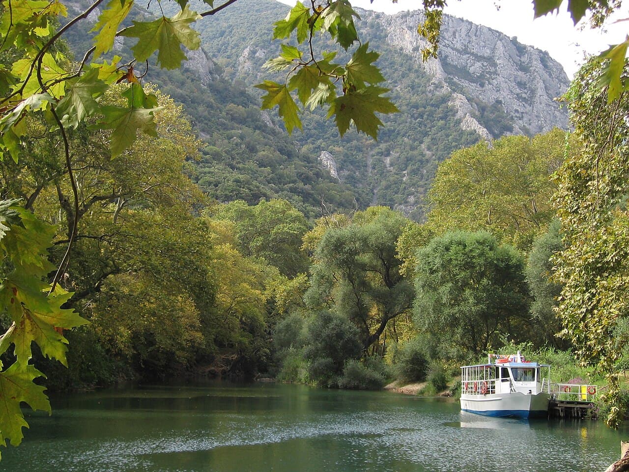 Pinios-kloof - Rivierpad