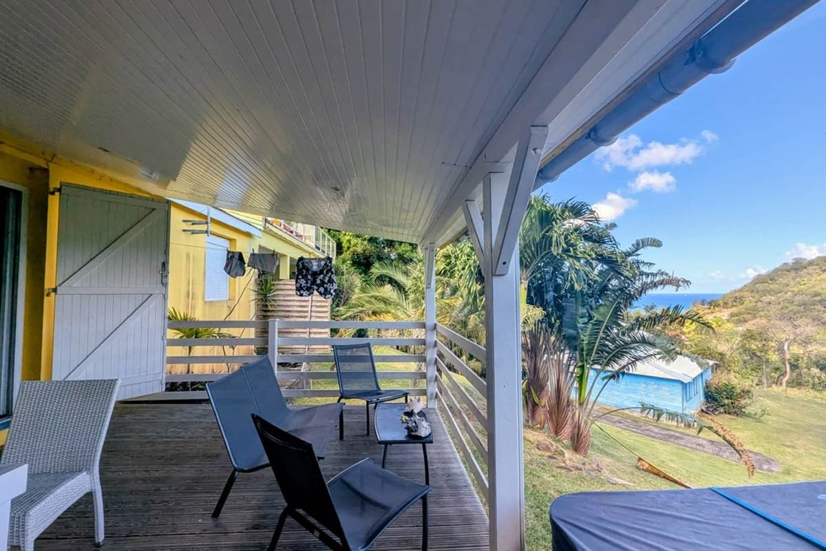 terrasse vue jardin