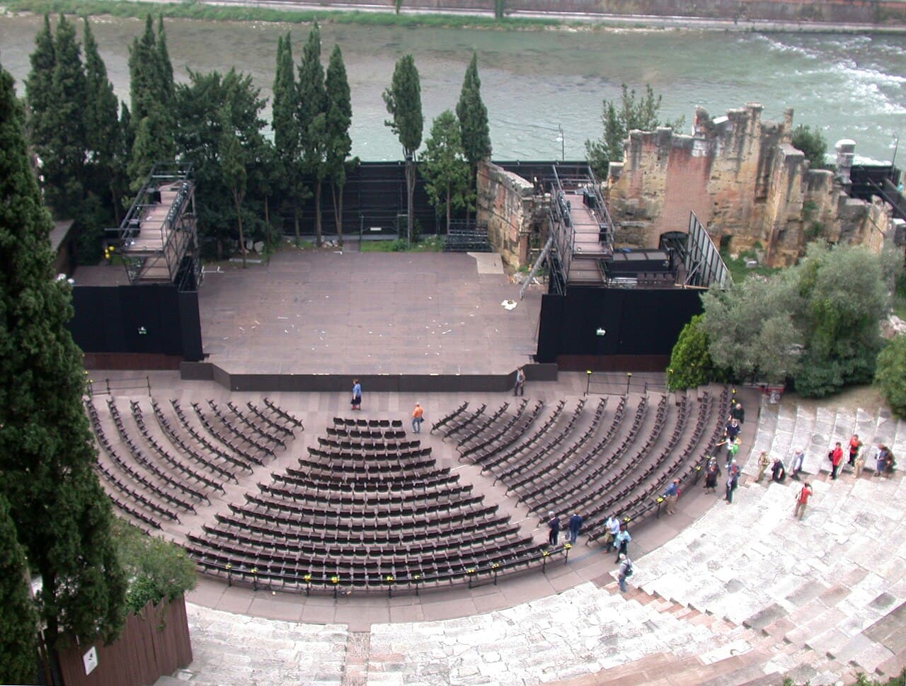 Vérone - Teatro Romano di Verona